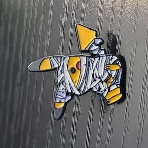 Pokemon Pikachu Mummy Enamel Pin